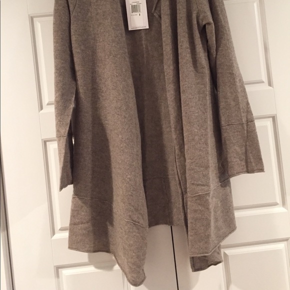 M BY MAGASCHONI | Bottom Seam Cashmere Cardigan - Picture 4 of 8